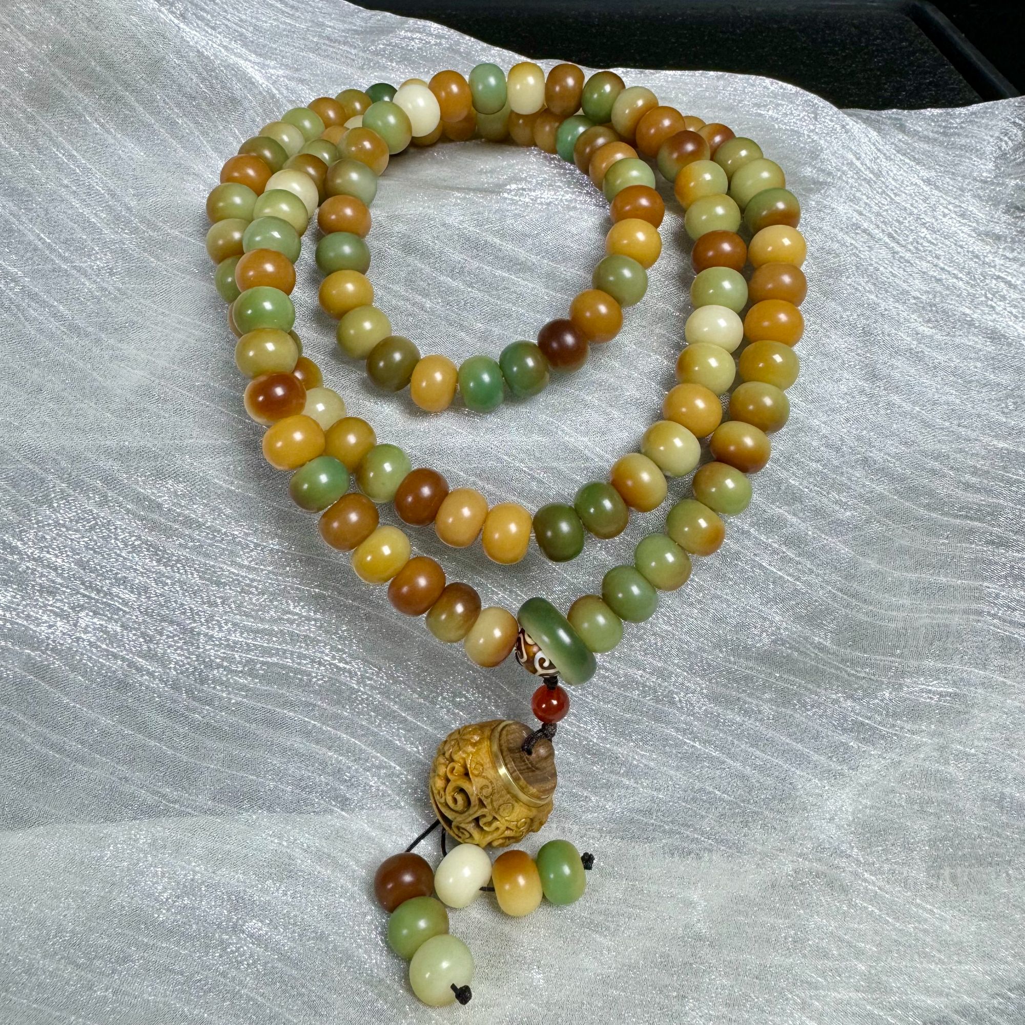 多宝菩提108颗多圈手串m-ag048