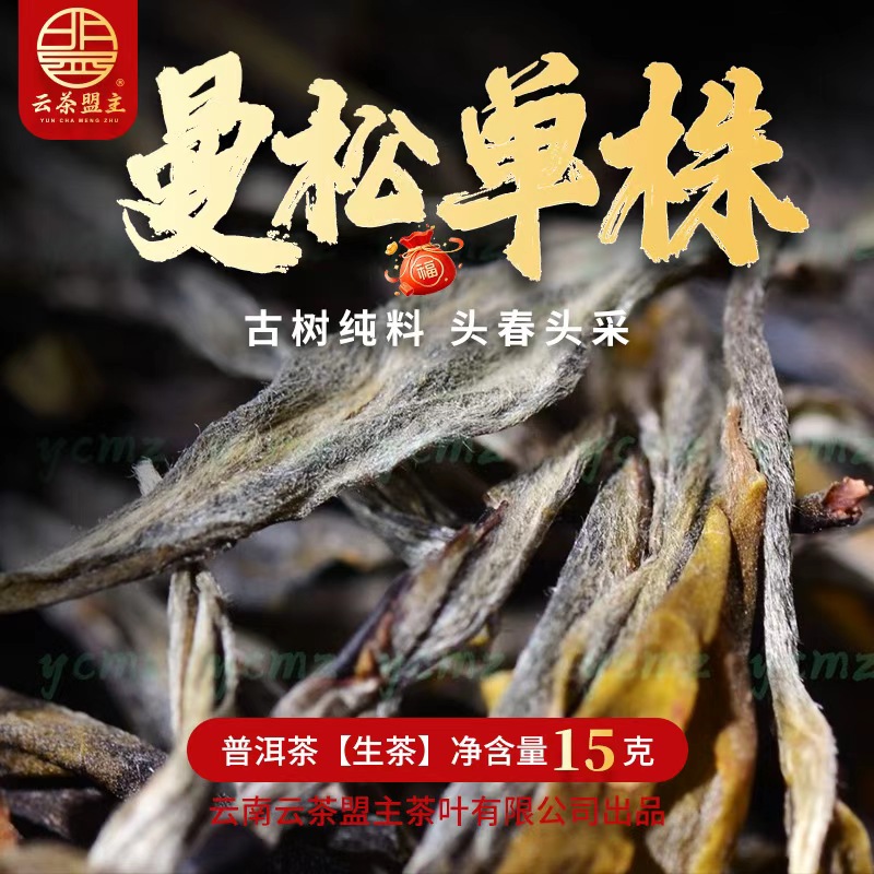 2025年曼松单株散茶15克