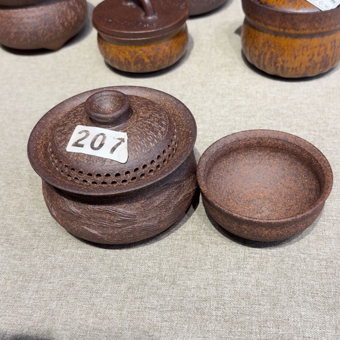 粗瓷茶具素胎无釉