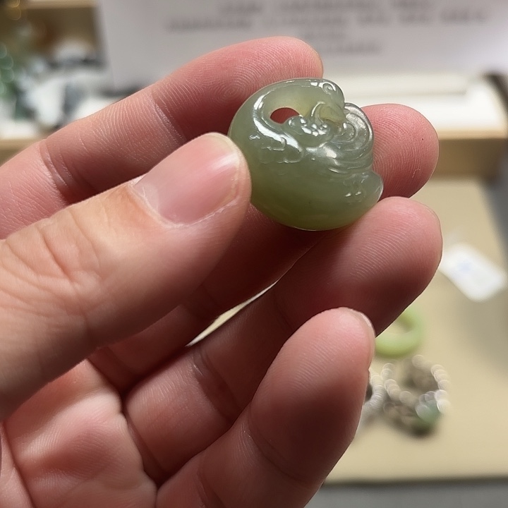 和田玉（糖玉）未镶嵌戒指