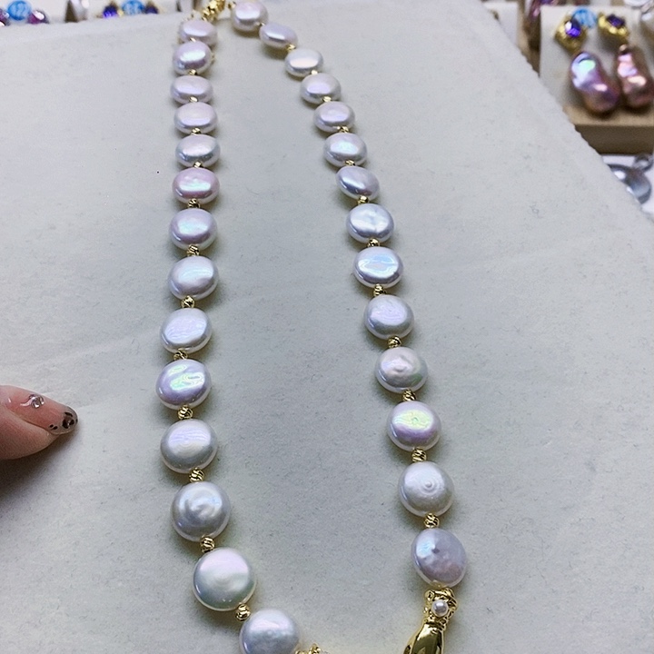 银S925镶嵌耳饰淡水珍珠小*单