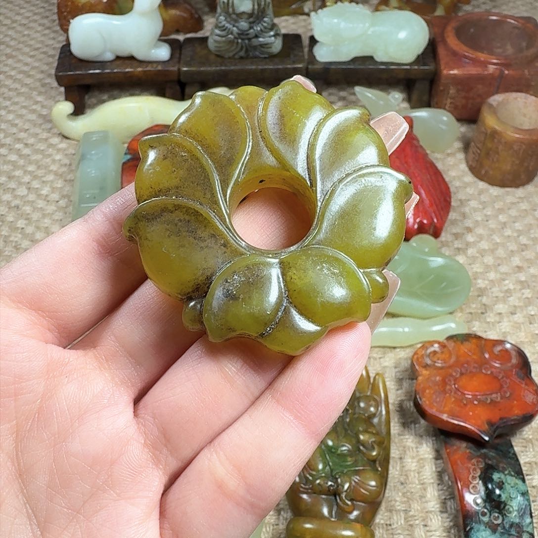 白玉菩提吊坠挂件