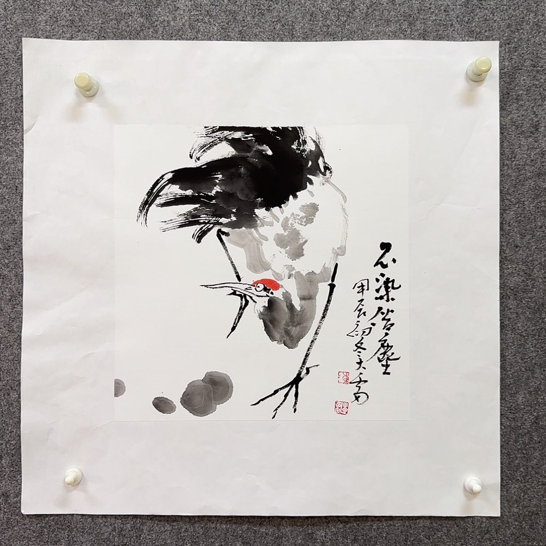 国画大雷老师手绘作品