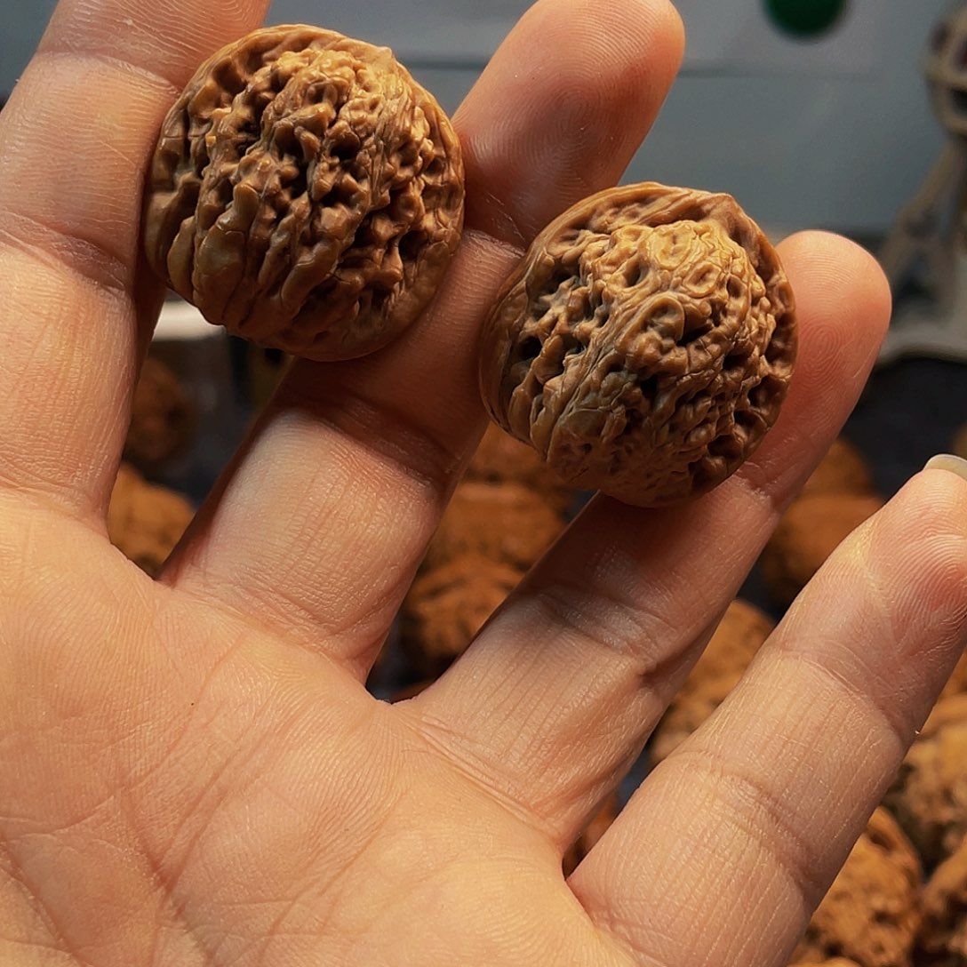 猴头核桃把件烟**季楼子手捻29尺