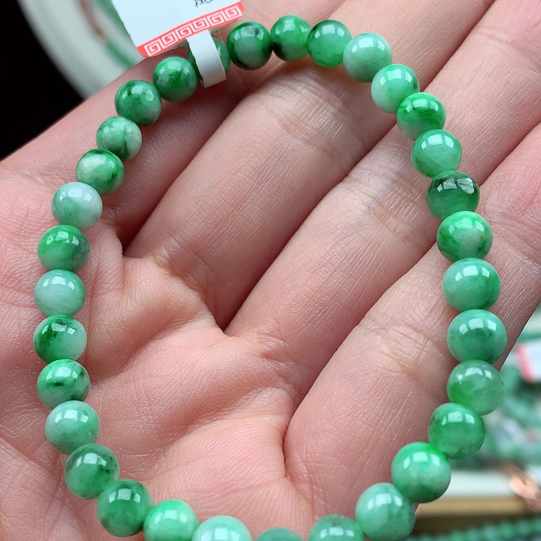 翡翠未镶嵌项链翡翠