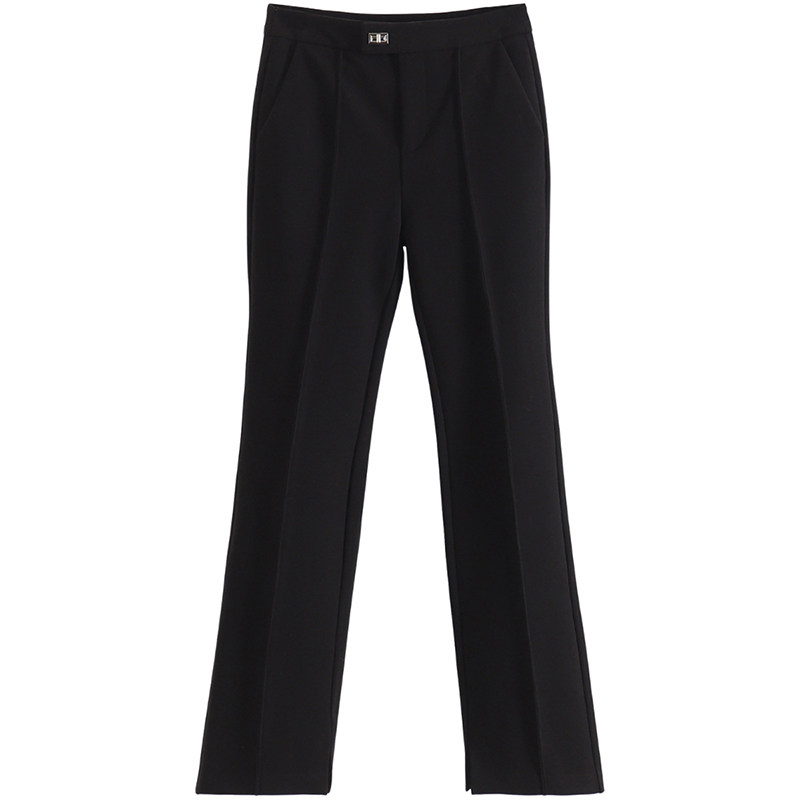 Q763#【年终青货】欧丝蒂Y家商场专柜款加绒微喇开叉裤#ADY48K013