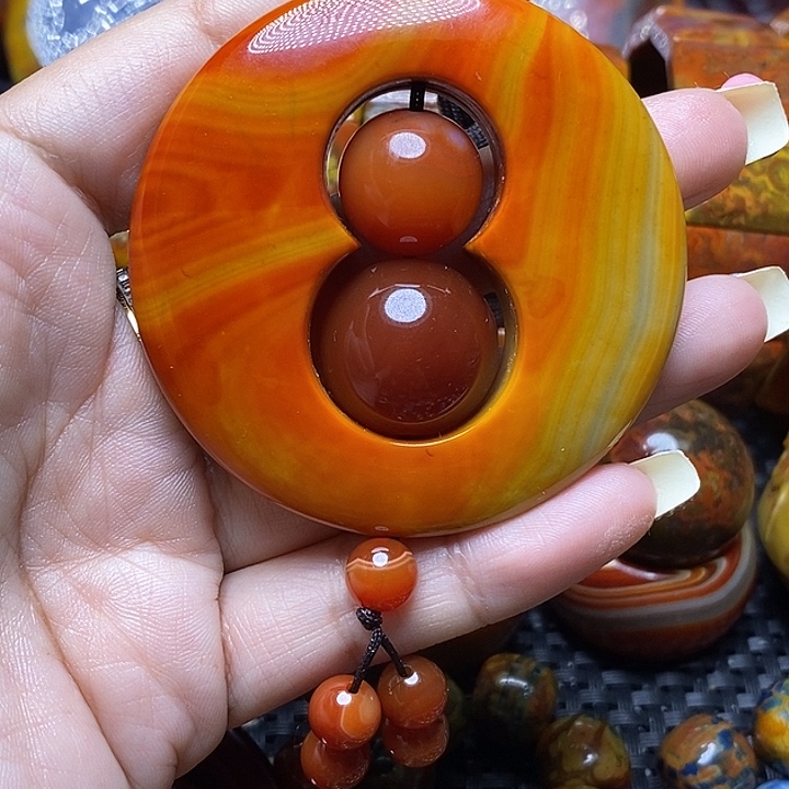 快***宝玛瑙/玉髓未镶嵌手链