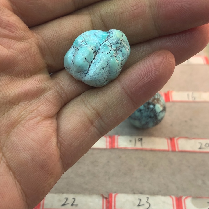 绿松石未镶嵌吊坠(不含链)