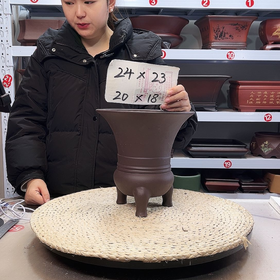 紫砂花盆紫砂花盆