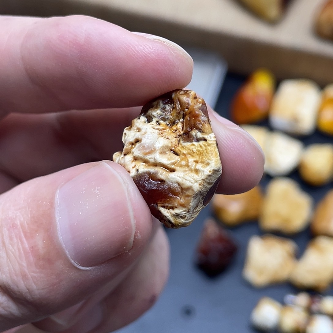 未镶嵌定制琥珀H****k定制