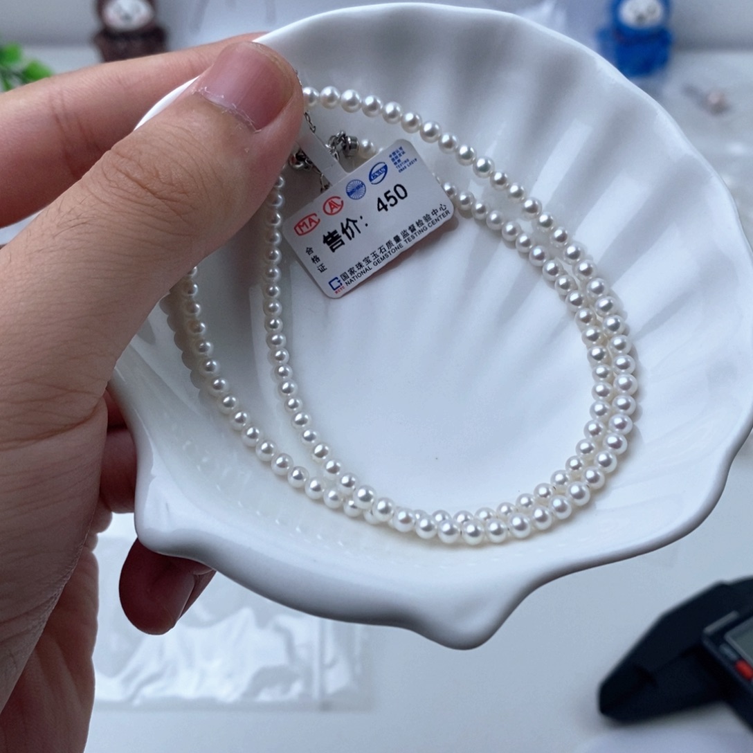 ～***淡水珍珠手绳银S925镶嵌210291