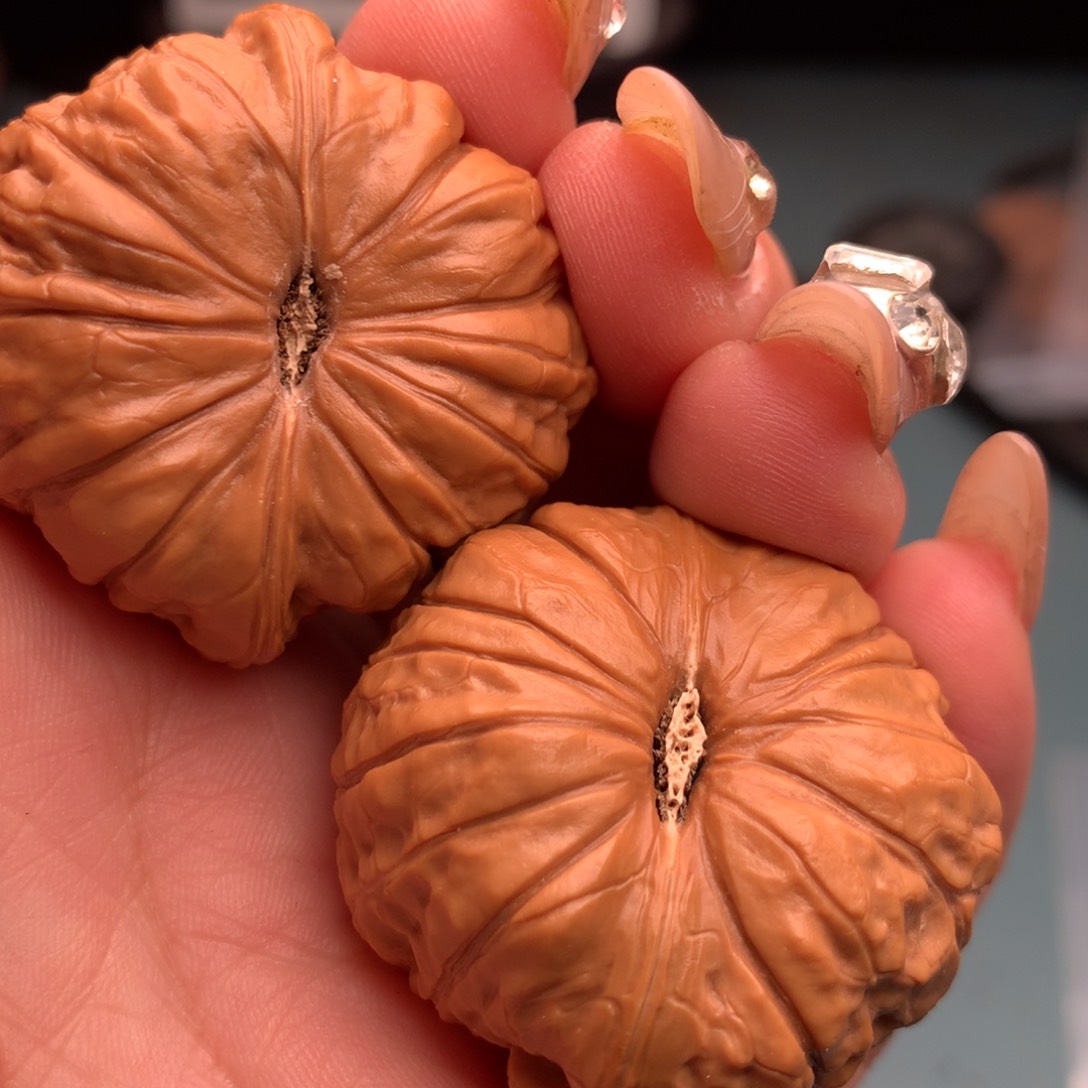 文玩核桃把件心**蓓南瓜46