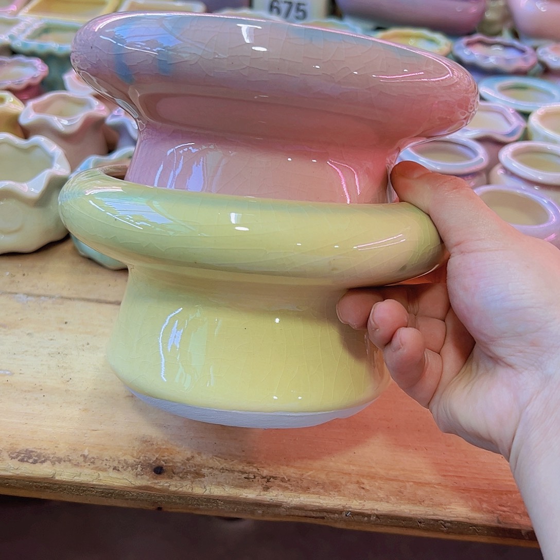 陶瓷花盆当场凑满12包邮