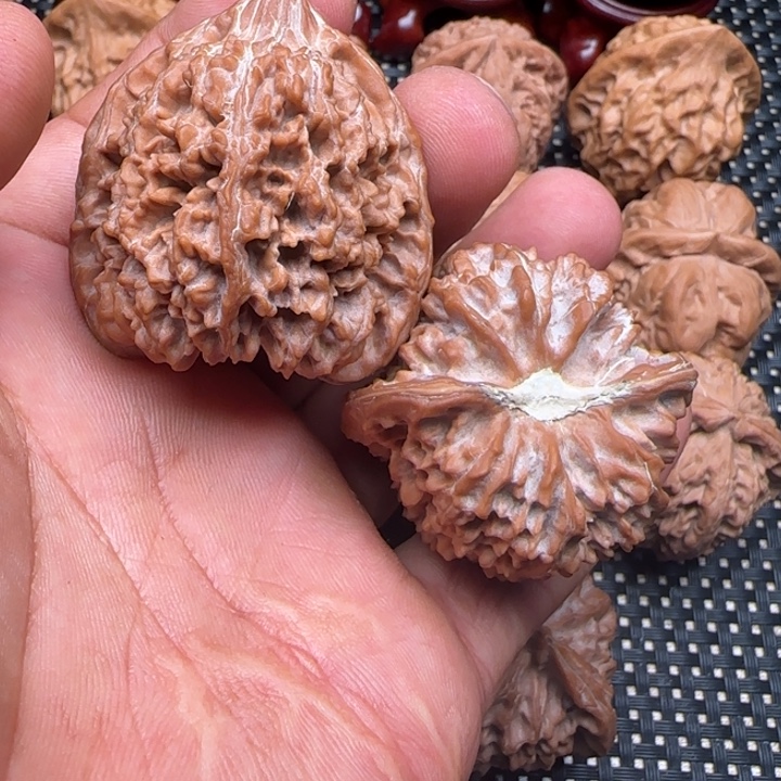 吊坠文玩核桃百花山 满天星