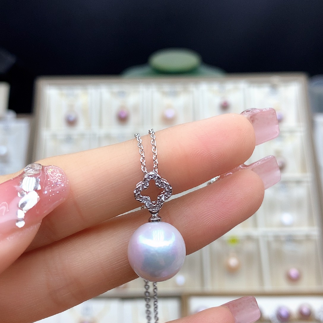 淡水珍珠颈饰合金