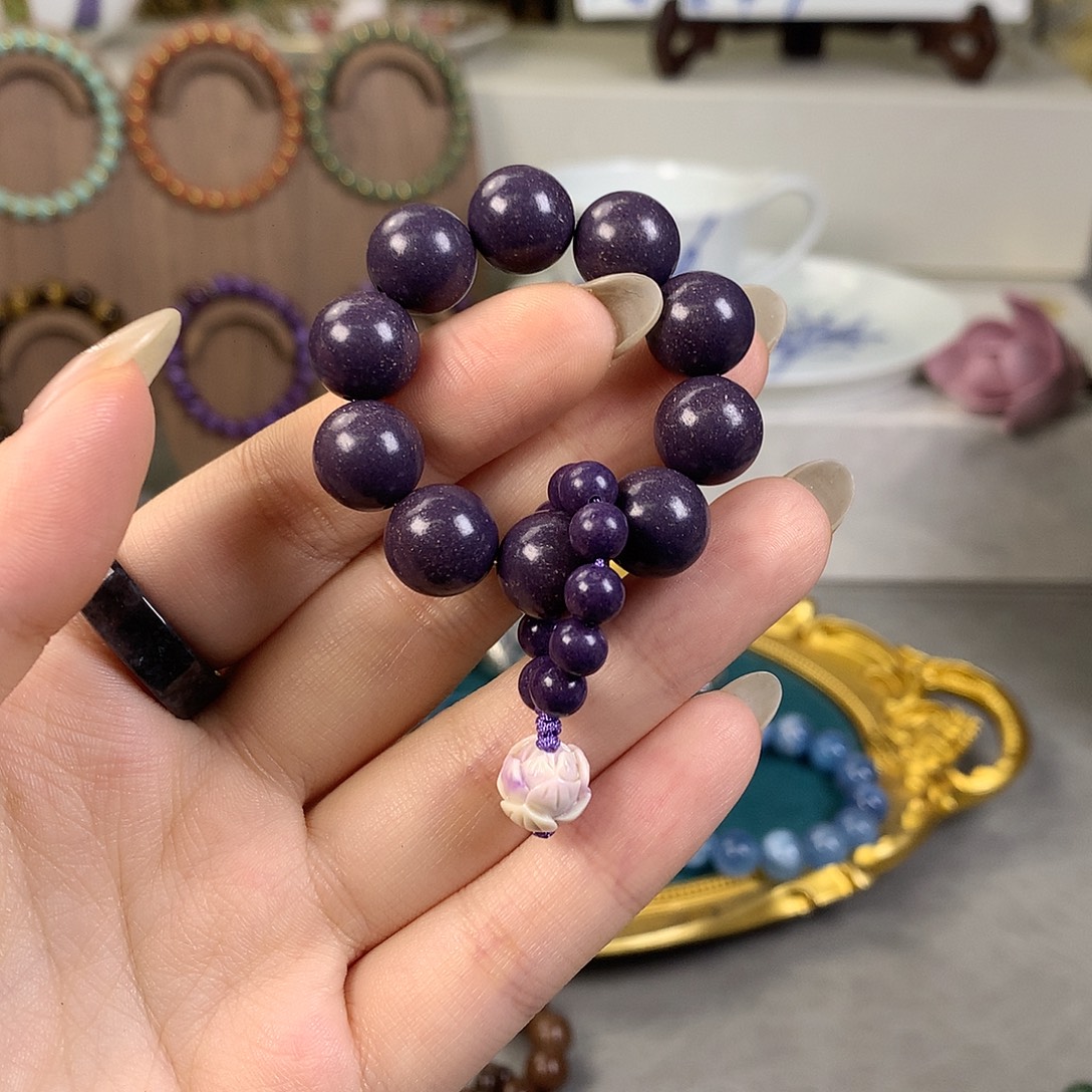 珠串紫气东来手捻 12mm