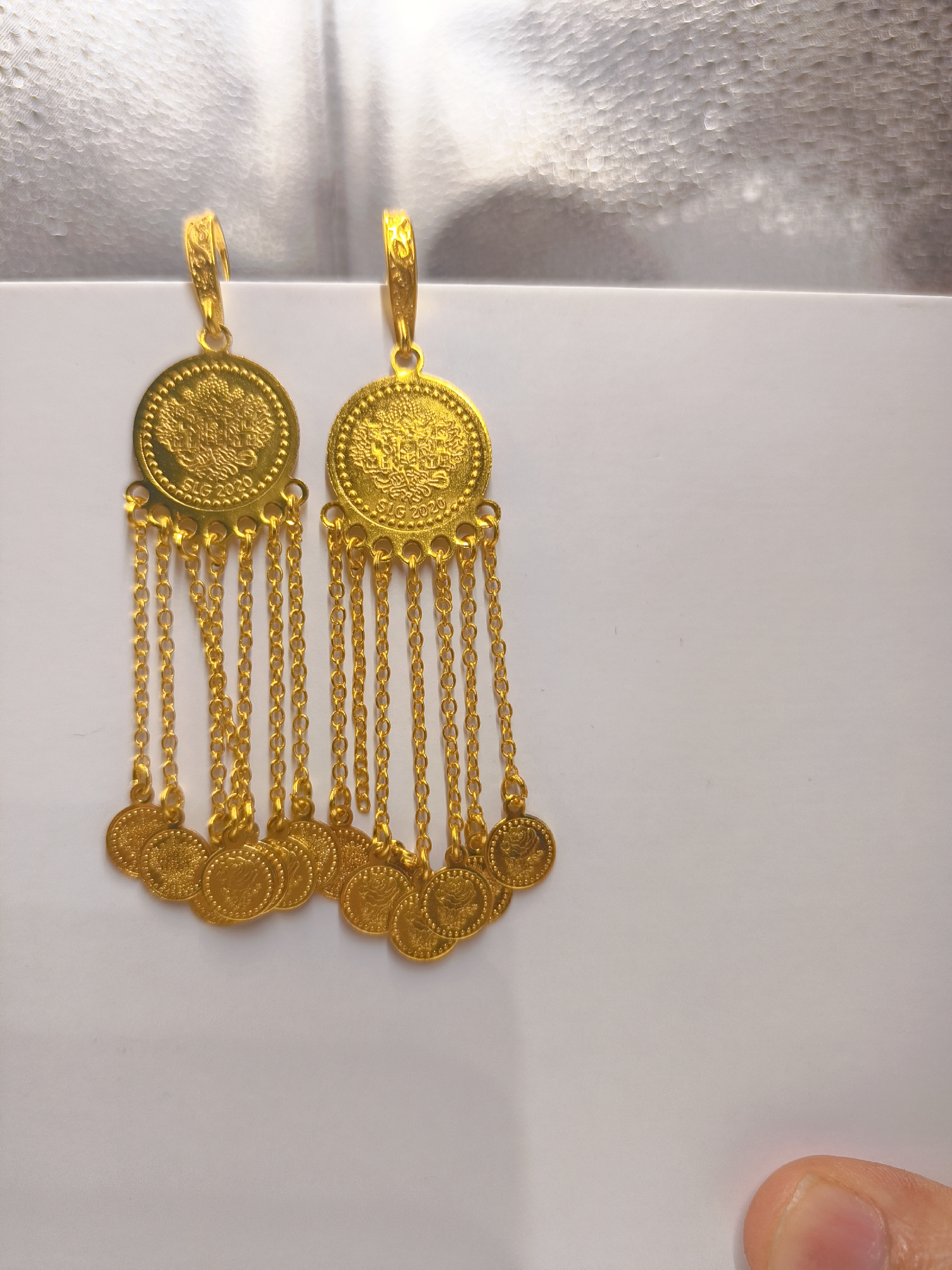 铜合金耳饰 新款耳环038  Nipal galka 不褪色