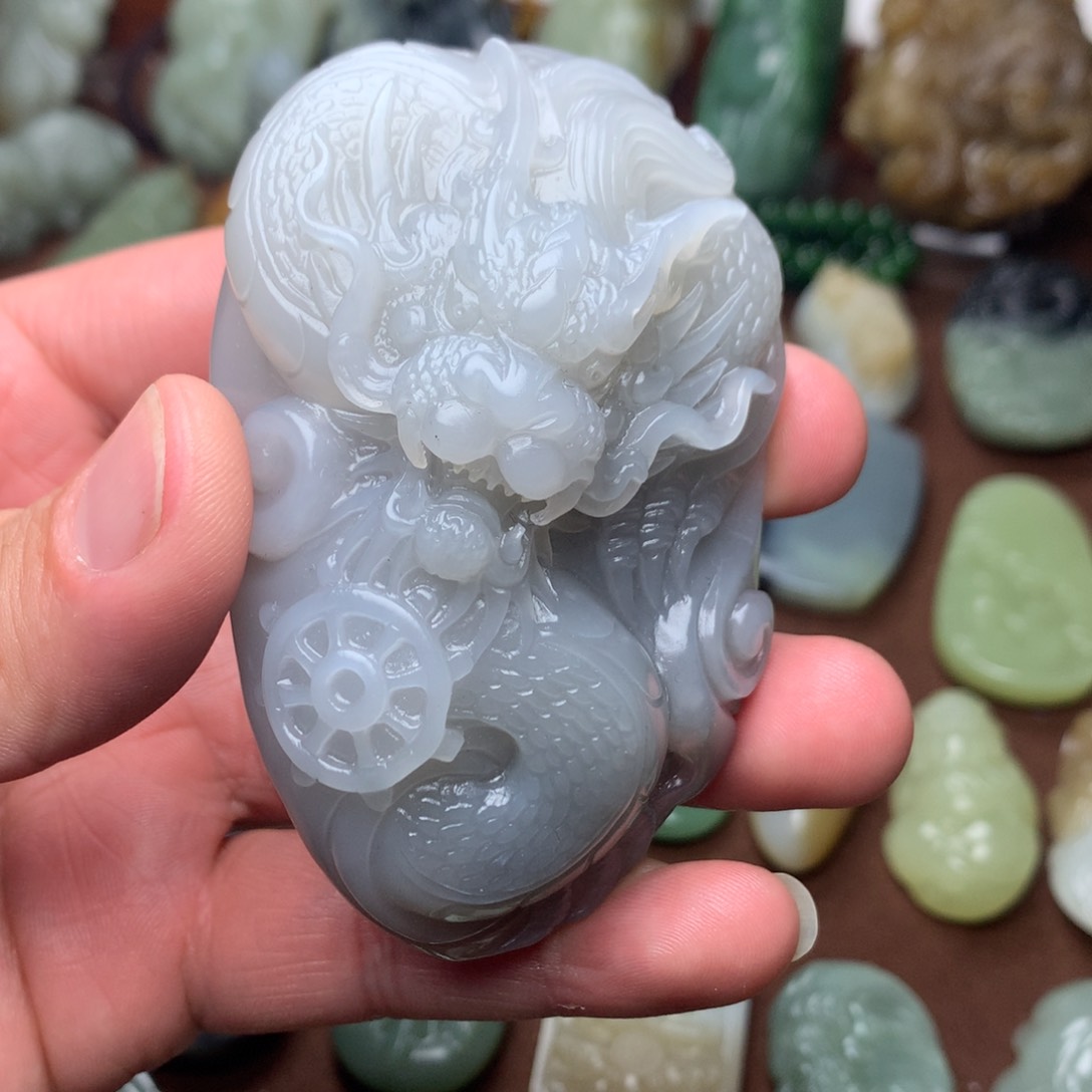 和田玉挂件未镶嵌