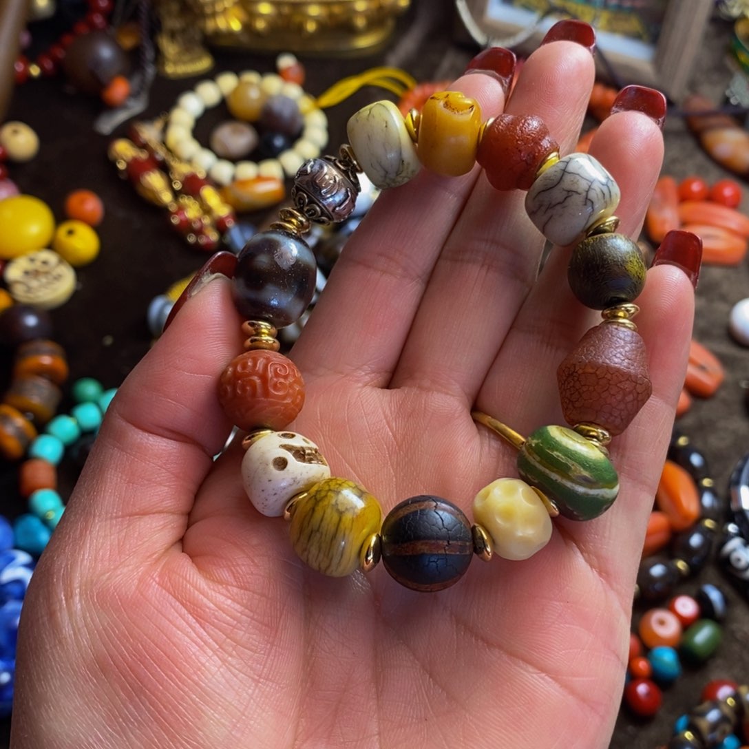 泥塑擦擦的吊坠的