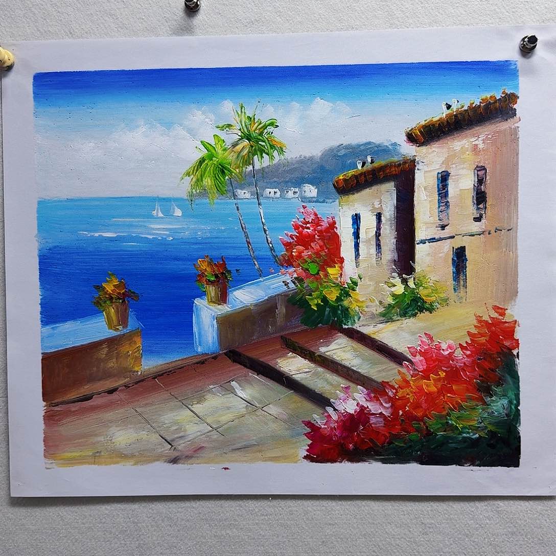 油画作品原创手绘作品123456