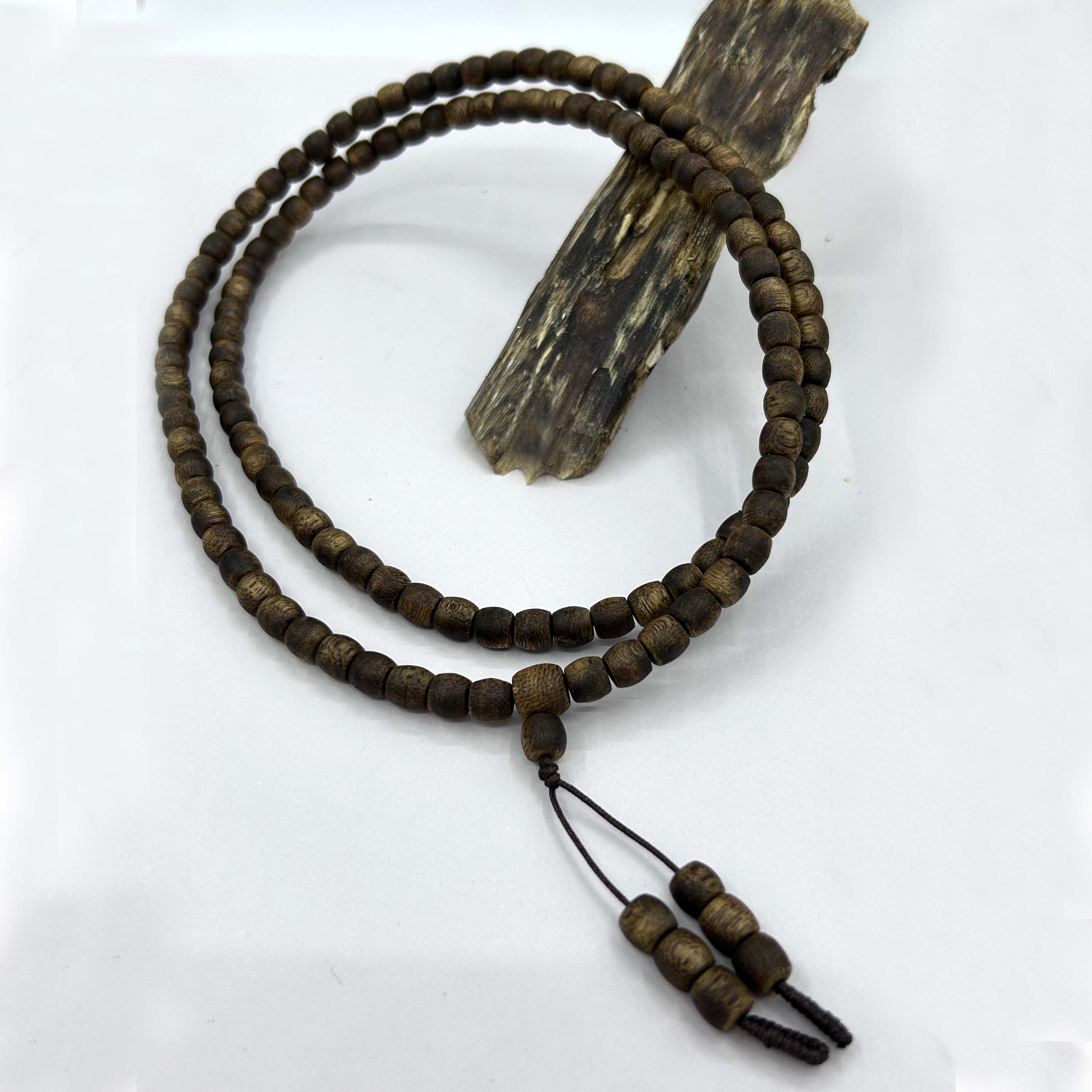 奇楠沉香手串06鼓珠，保13克