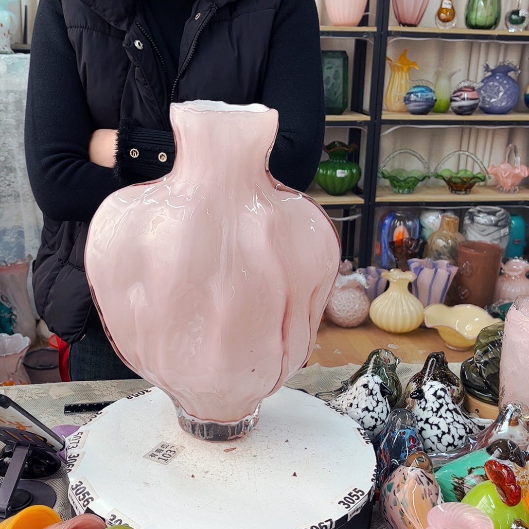 粉瓶不完美家悦花瓶花器摆件福利