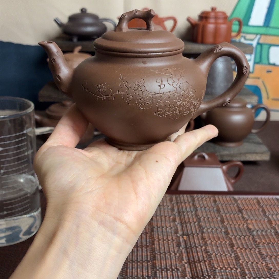 茶壶紫砂紫砂壶。   