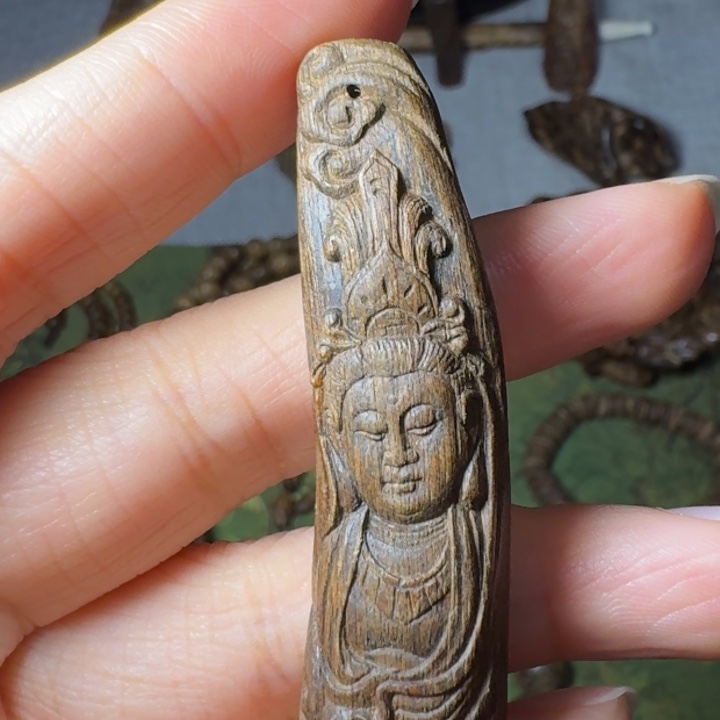 沉香沉香碎屑文莱软丝沉水5.9g 兰花香 凉 甜