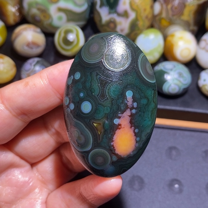 未镶嵌玛瑙/玉髓珠宝半成品22