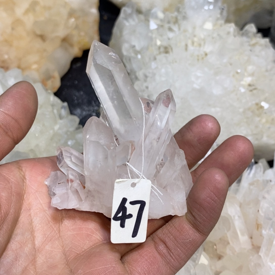 水晶水晶原石摆件未镶嵌