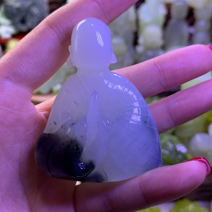 岫玉未镶嵌手把件