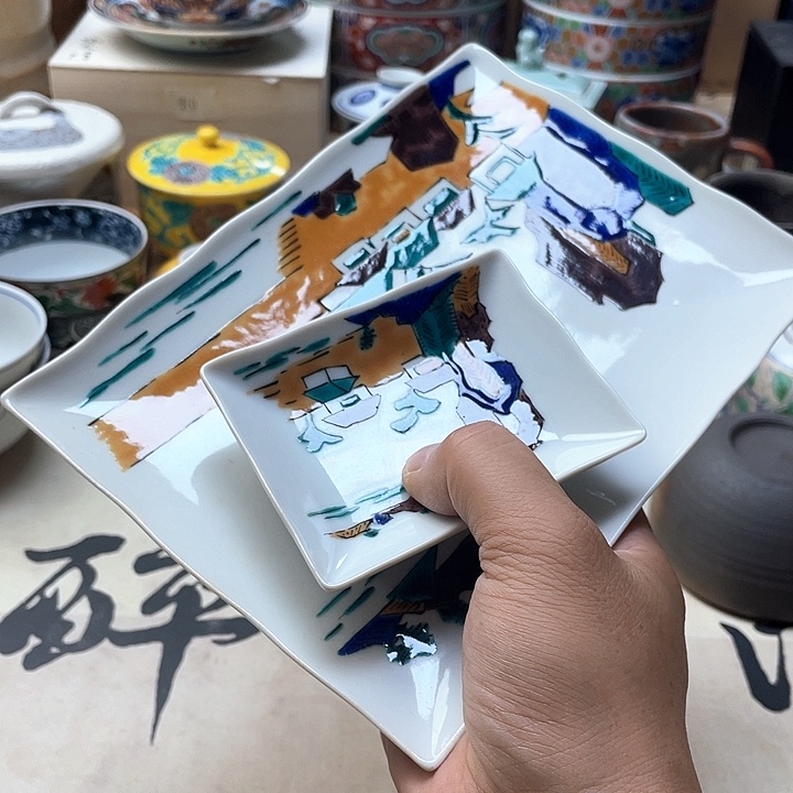 瓷片003 一人直播，看品直播间说序号
