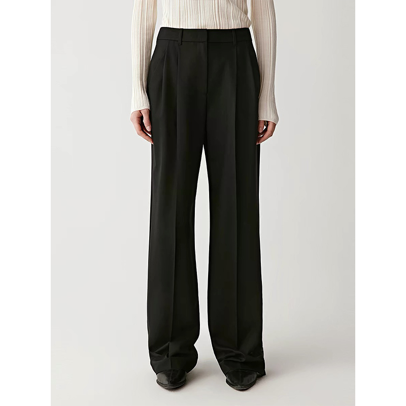 DRH原单非市面货！“小禾”干爽羊毛直筒裤 XC27