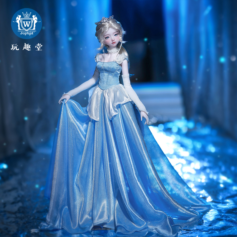 Joybjd1/4bjd娃娃童话风克拉拉晚宴潮玩头冠树脂娃娃玩偶治愈礼物