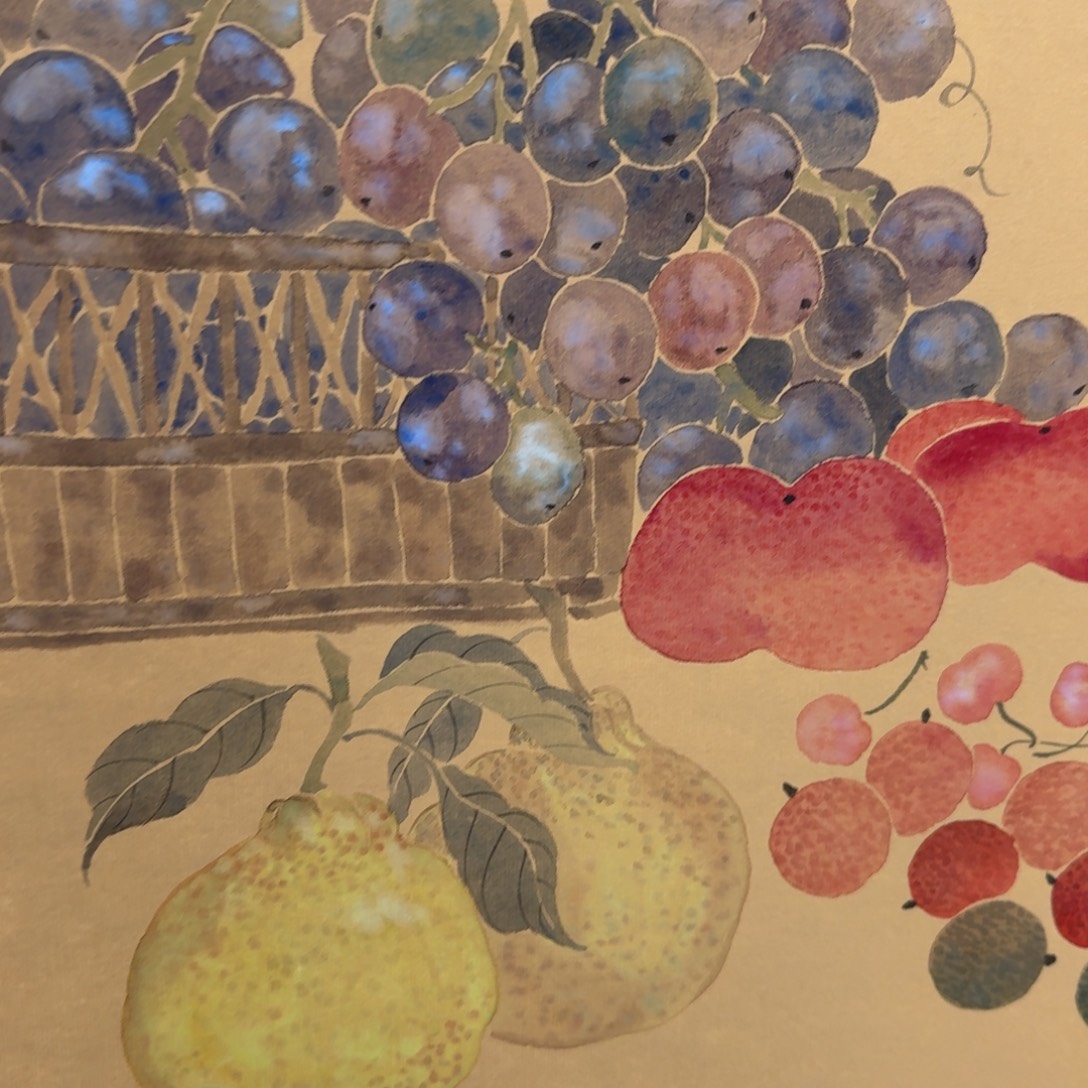 国画国画作品山水花鸟纯手绘