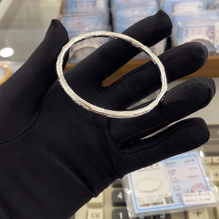 足银58圈手镯足银