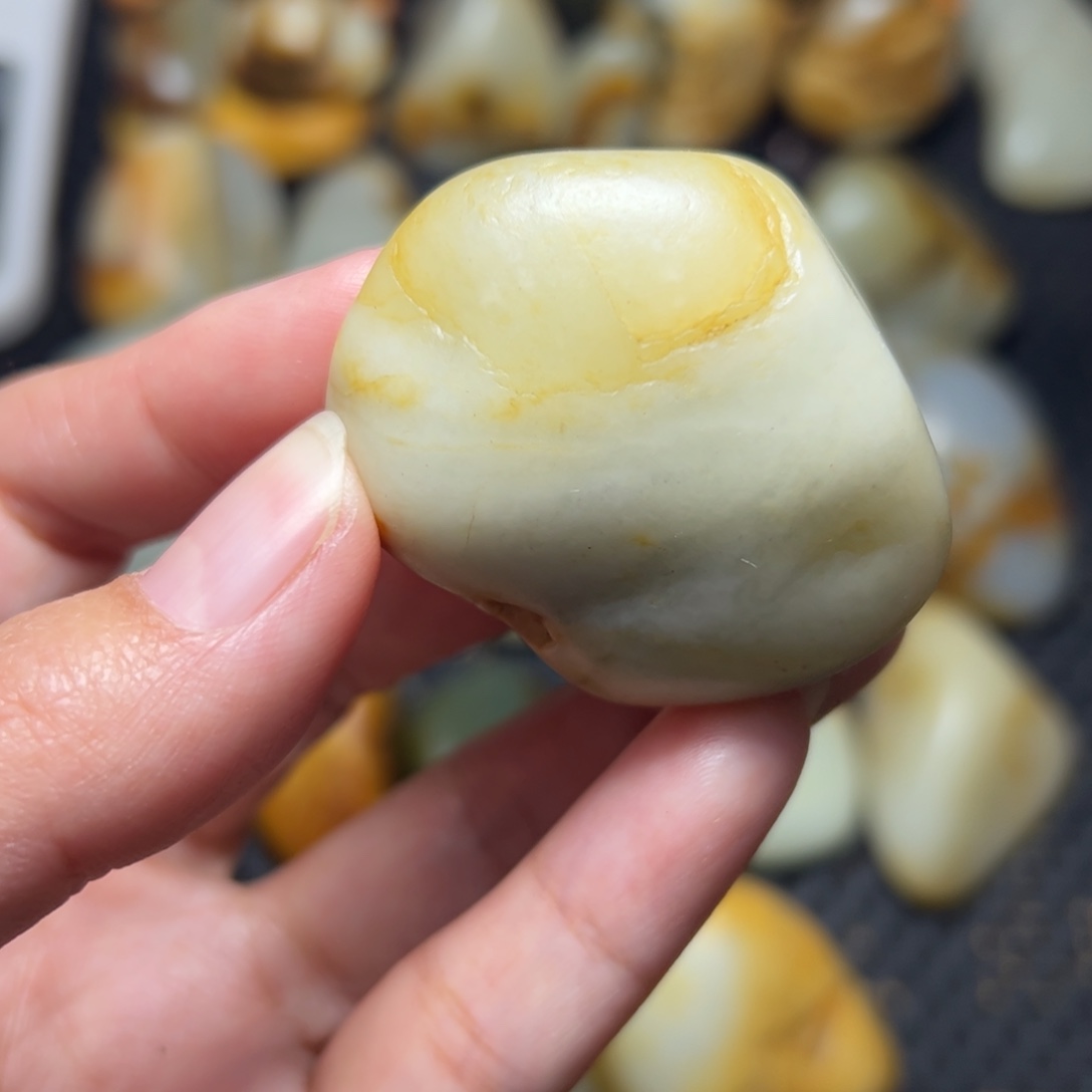 和田玉未镶嵌挂件25