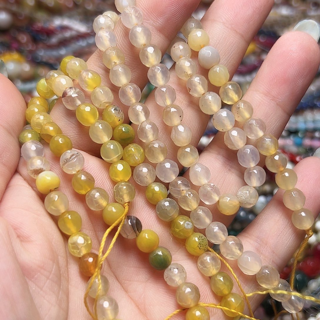 玛瑙/玉髓未镶嵌珠宝半成品K265. 打包