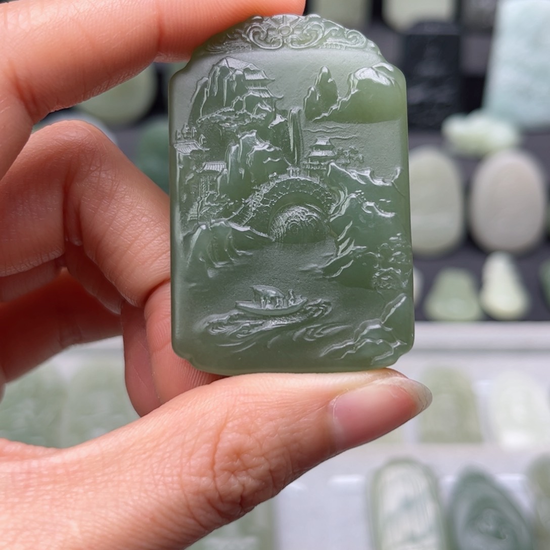 和田玉颈饰未镶嵌武