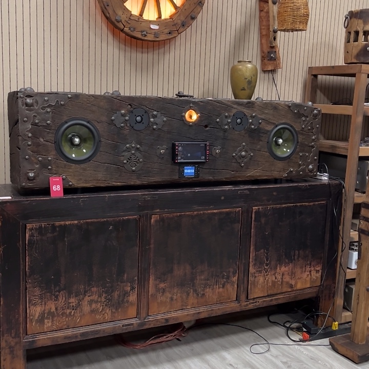 香榧木老船木创意音响某某某