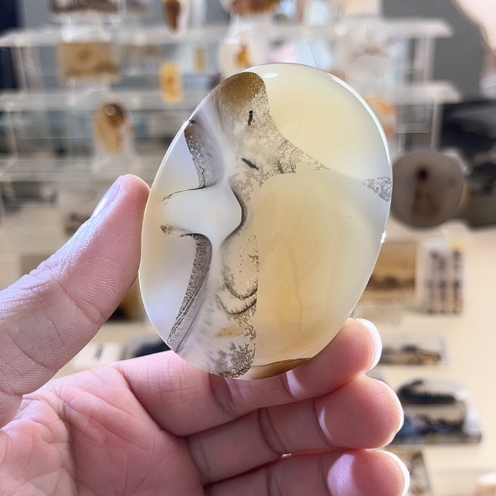 玛瑙/玉髓未镶嵌吊坠(不含链)