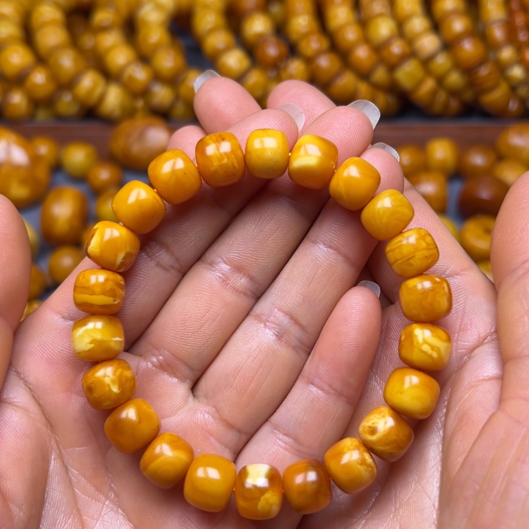 琥珀未镶嵌吊坠(不含链)