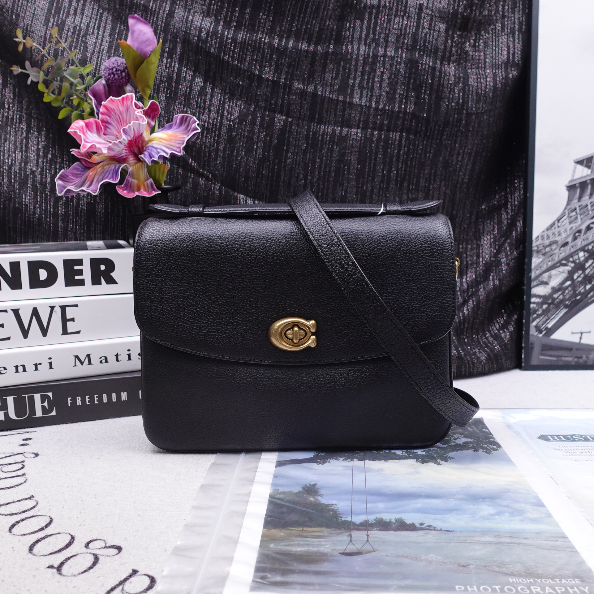 95新 COACH/蔻驰 单肩包/T10324644