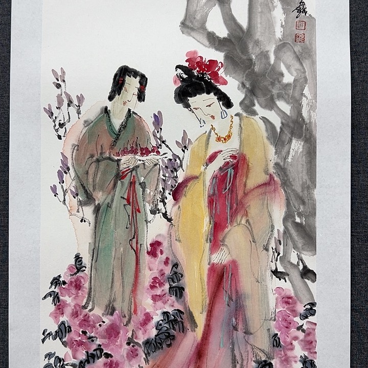 国画书画作品多次