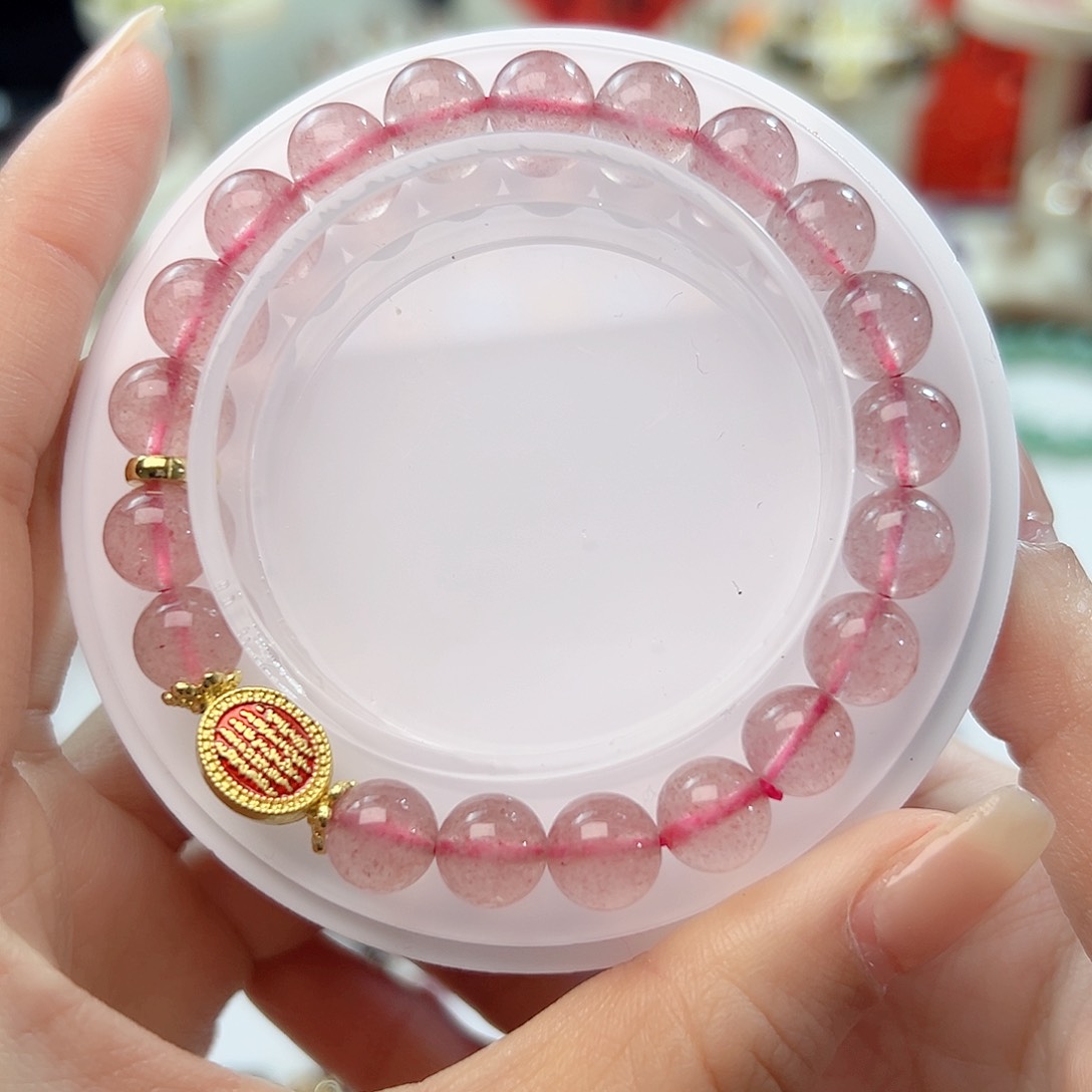 水晶手串未镶嵌水晶手串