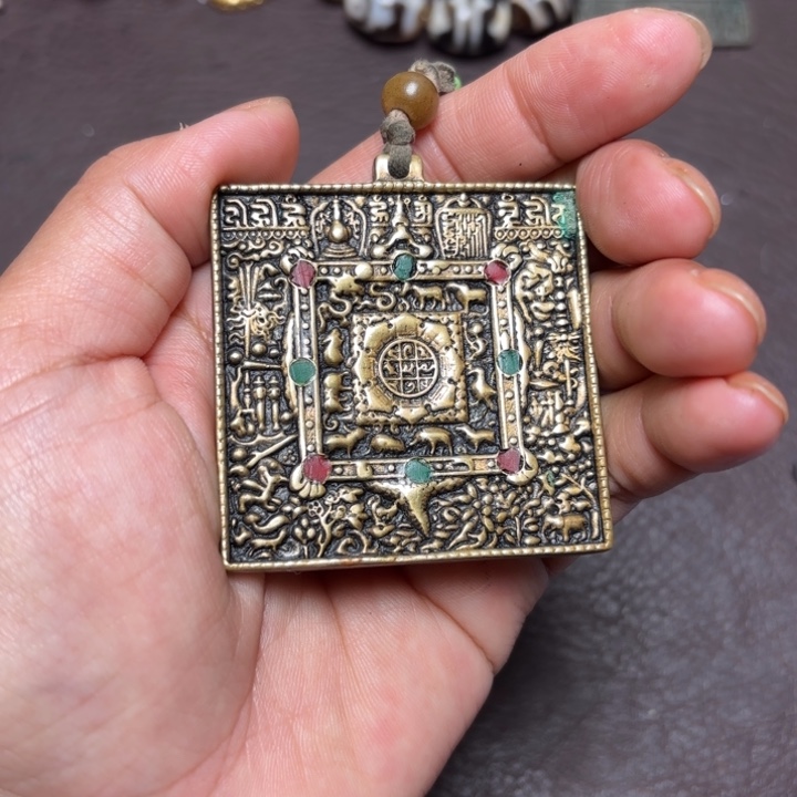 藏传喜马拉雅吊坠项链