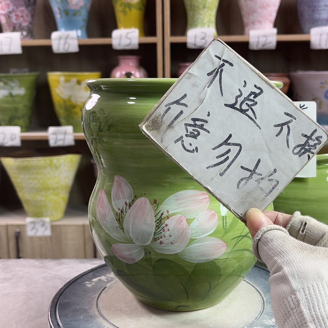 景德镇陶瓷花盆花盆