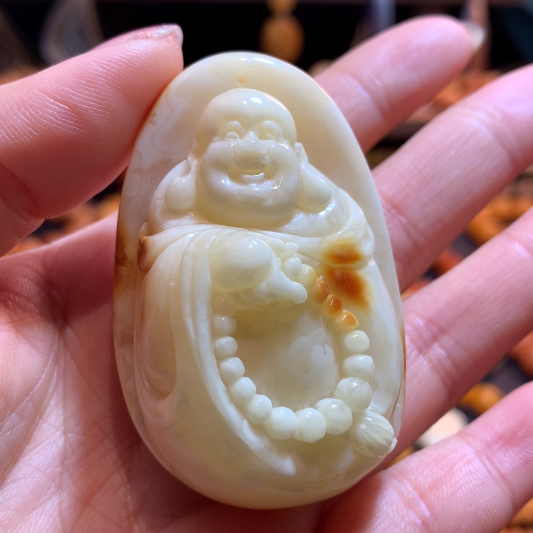 蜜蜡未镶嵌吊坠(不含链)