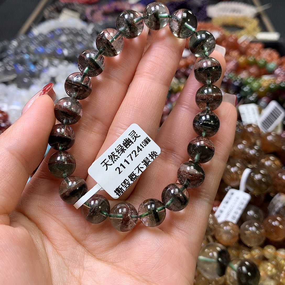 水晶手链未镶嵌，
