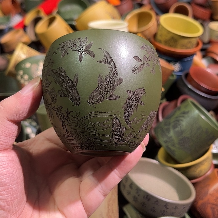 紫砂茶杯全手工紫砂主人杯